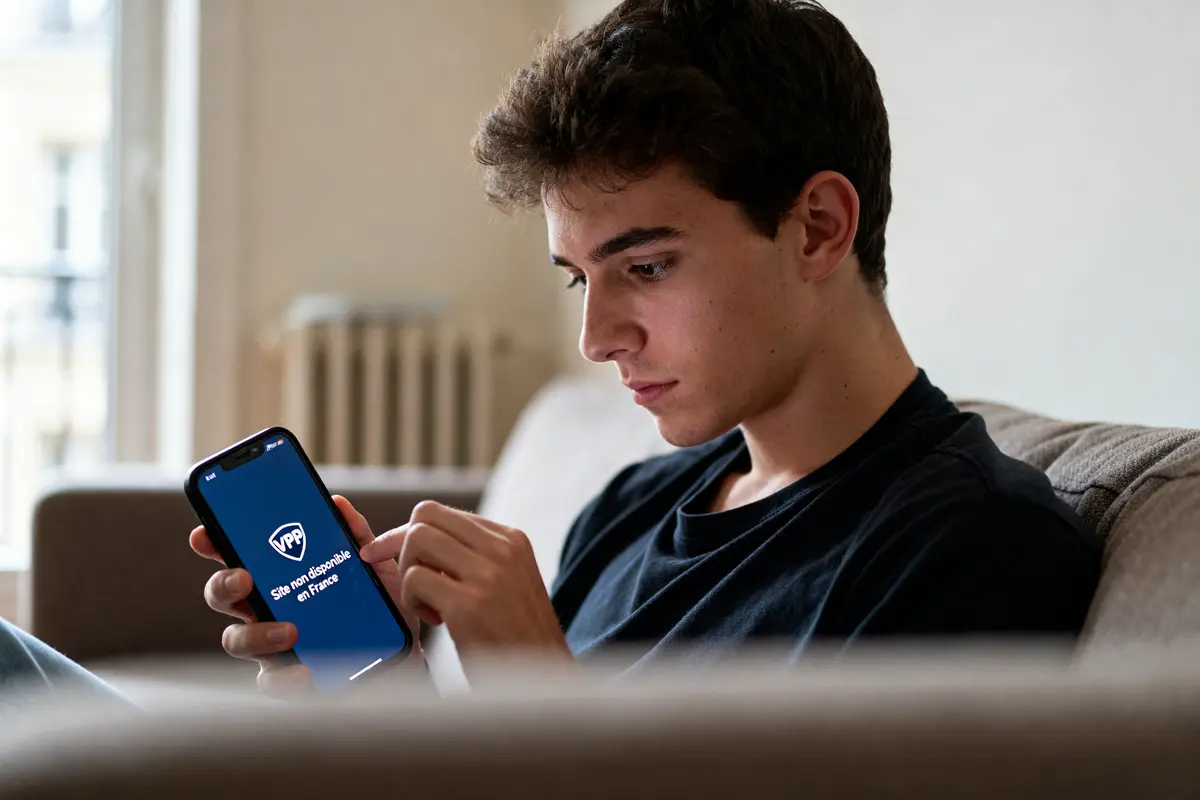 pexels-michal-pech-213601-757318 (1) Jeune homme utilisant l'application Nozgap sur son smartphone dans un salon lumineux