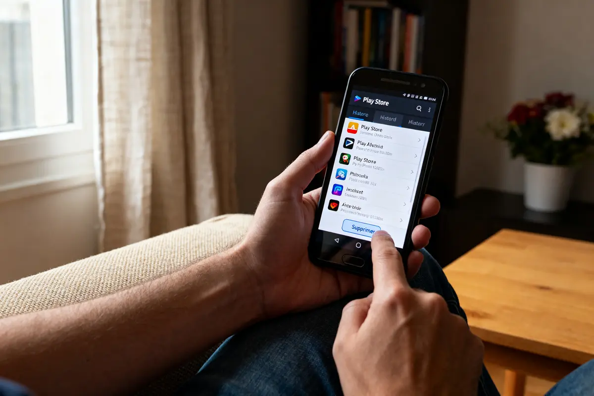 pexels-michal-pech-213601-757318 (1) Main tenant un smartphone pour supprimer son historique Play Store dans l'application мобильного виджета